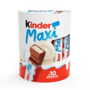 Kinder Maxi Chocolate 10 X 21 G