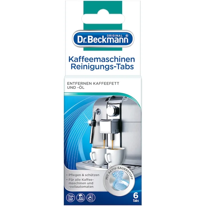 Dr. Beckmann Pastile Curatare Aparate Cafea 6 Buc
