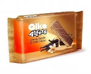 Alfers Napolitane Crema De Vanilie 170 G