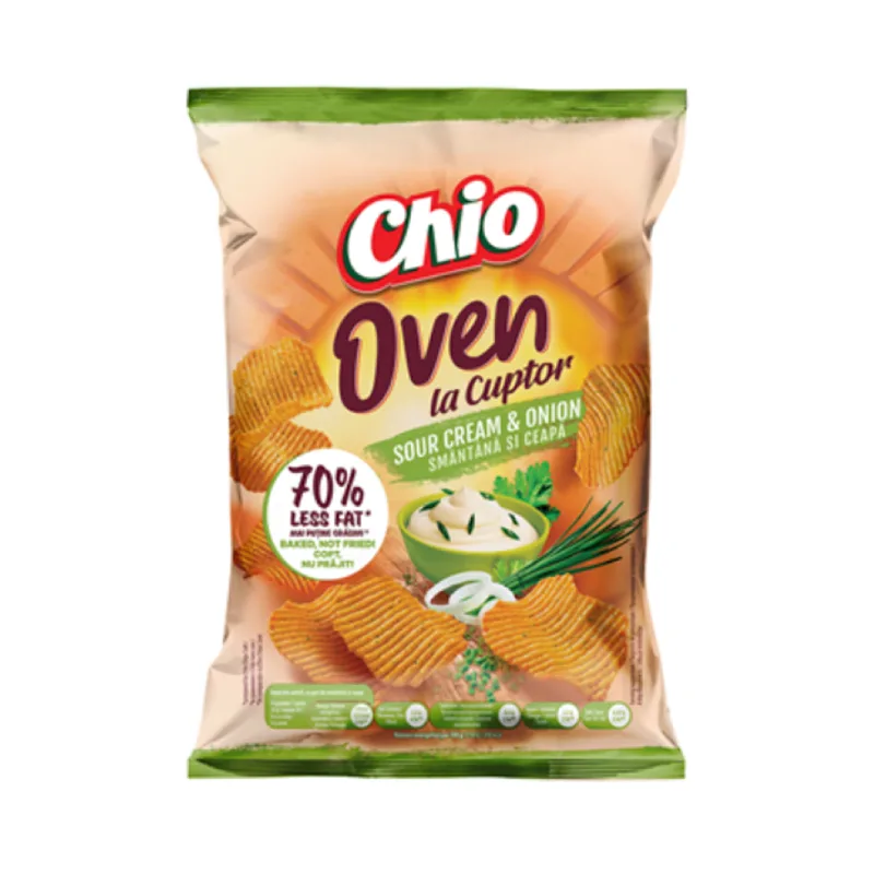 Chio Oven Chips Cartofi Smantana Si Ceapa 100 G