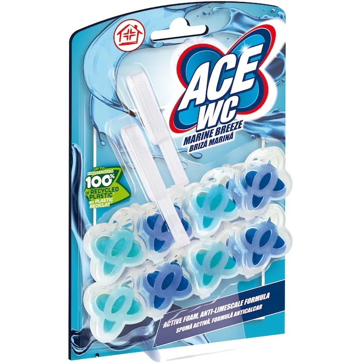 Ace Odorizant Pentru Toaleta Briza Marina 2X48G