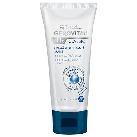Crema Pentru Maini Gerovital H3 Classic Regeneranta 100 Ml