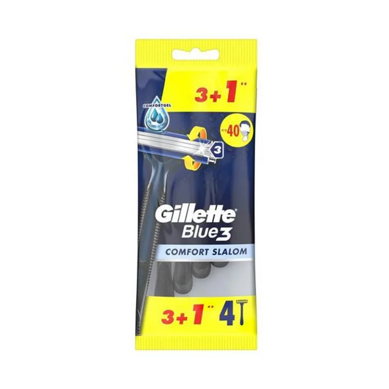 Gillette Blue3 Plus Comfort Slalom 3 1Buc/Set