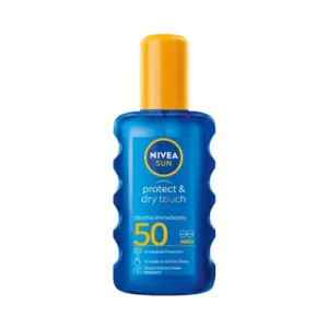 Nivea Sun Ulei Spray Protect Dry Touch Fps 50 200Ml
