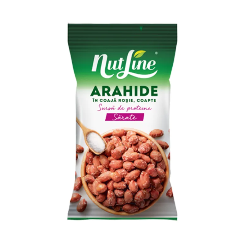 Nutline Arahide Coaja Coapte 300 G