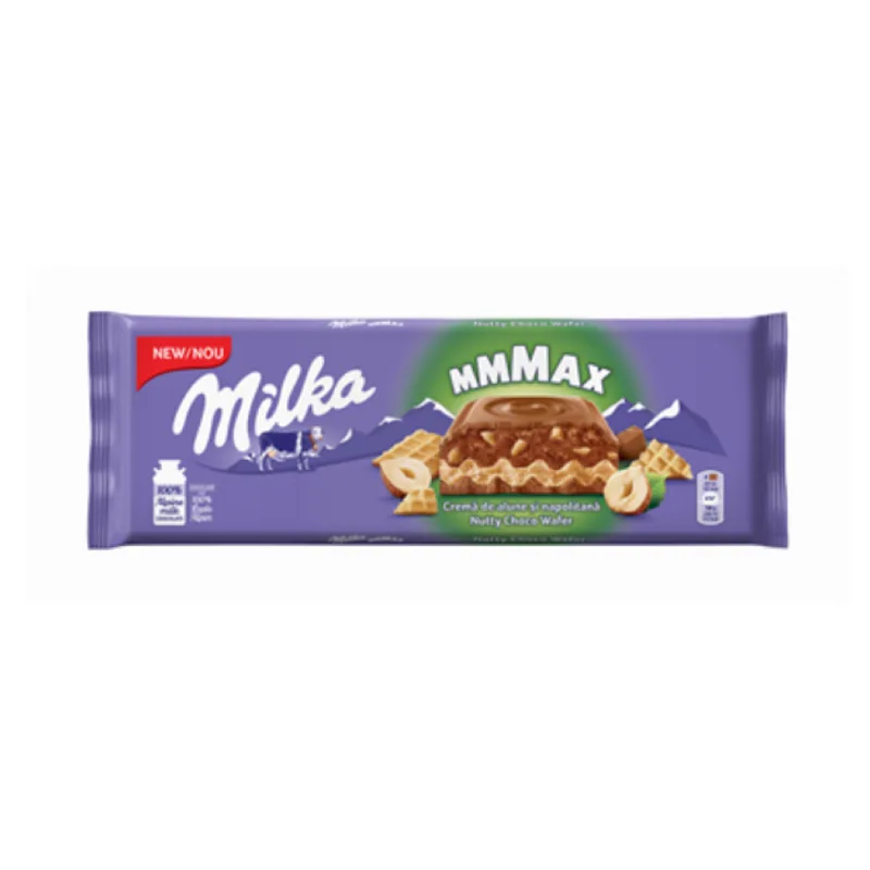 Milka Ciocolata Cu Lapte Si Napolitana 270 G