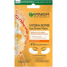 Masca De Ochi Garnier Moisture Fresh Look Cu Extract De Portocale – 6 G