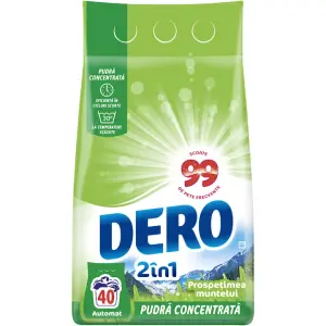 Detergent rufe pudra Dero 2in1 Prospetimea Muntelui 40 spalari 3KG