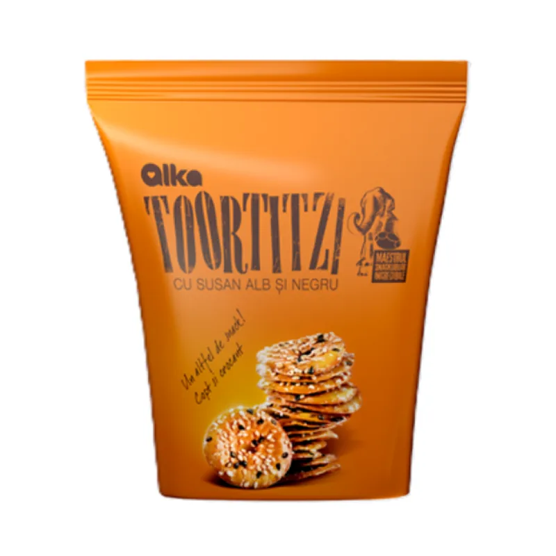 Toortitzi Snack Cu Rosii, Busuioc Si Oregano 80 G