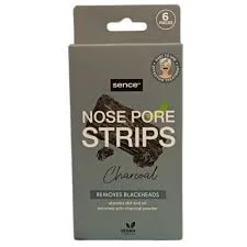Sence Charcoal Nose Strips 6 Pcs
