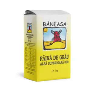 Baneasa Faina De Grau Alba Tip 000 1Kg