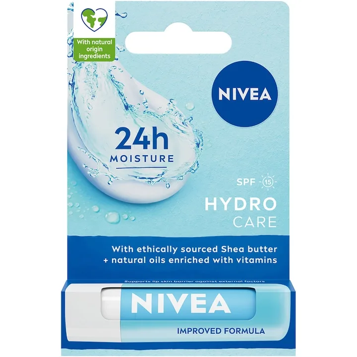 Nivea Lip Care Hydro Care Balm De Buze 4.8 G
