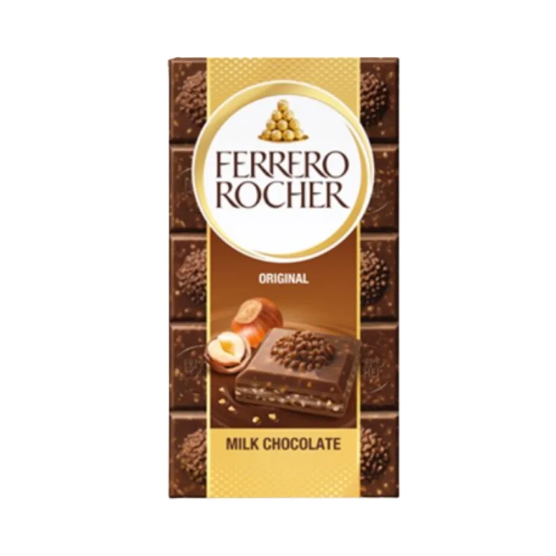 Ferrero Rocher Tableta Ciocolata 90 G