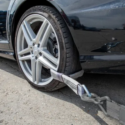 Chinga Ancorare pe janta Aluminiu cu ochi si carlig - 3 TONE