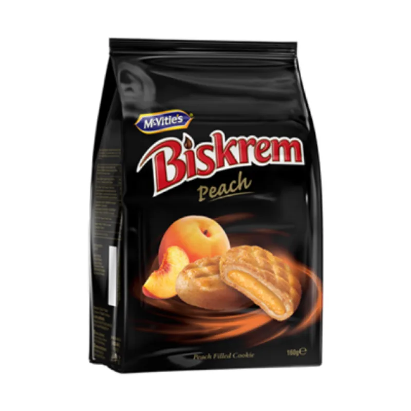 Biskrem Biscuiti Cu Crema De Piersica 160 G
