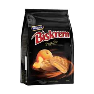 Biskrem Biscuiti Cu Crema De Piersica 160 G
