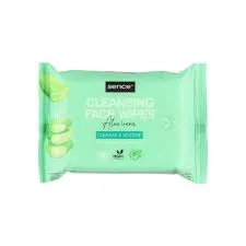 Servetele Demachiante Biodegradabile Aloe Vera Formula 3-In-1 Sence