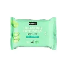 Servetele Demachiante Biodegradabile Aloe Vera Formula 3-In-1 Sence