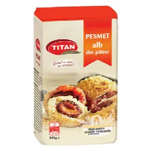 Titan Pesmet Alb Din Paine 500 G