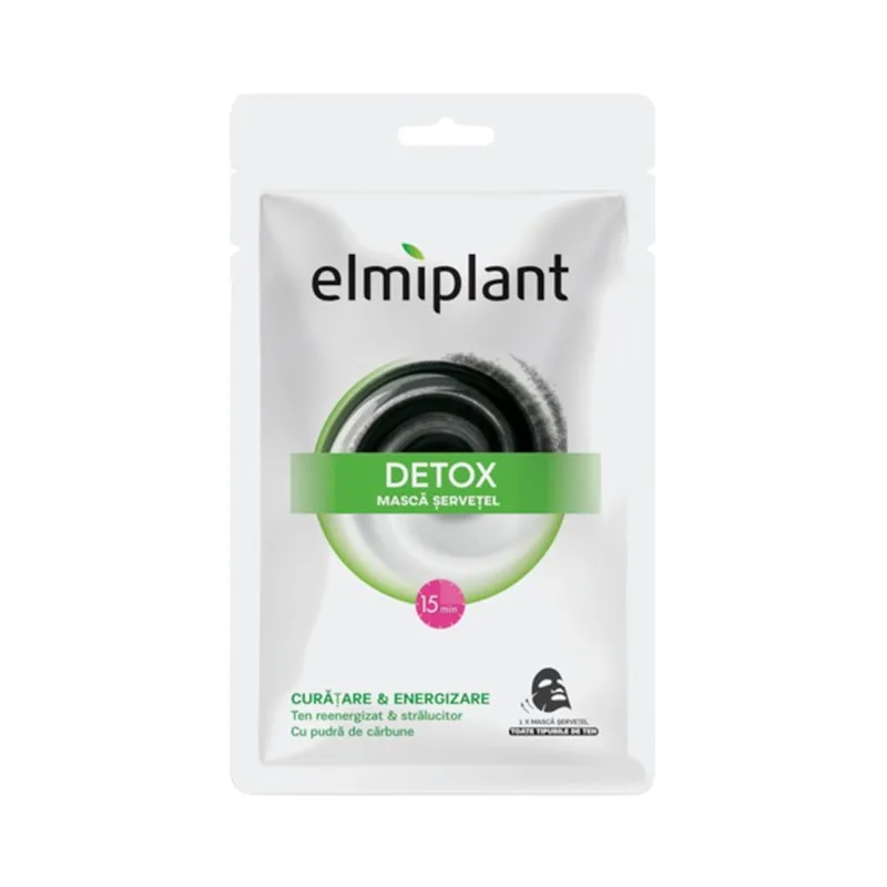 Masca Servetel Elmiplant Detox 20 Ml