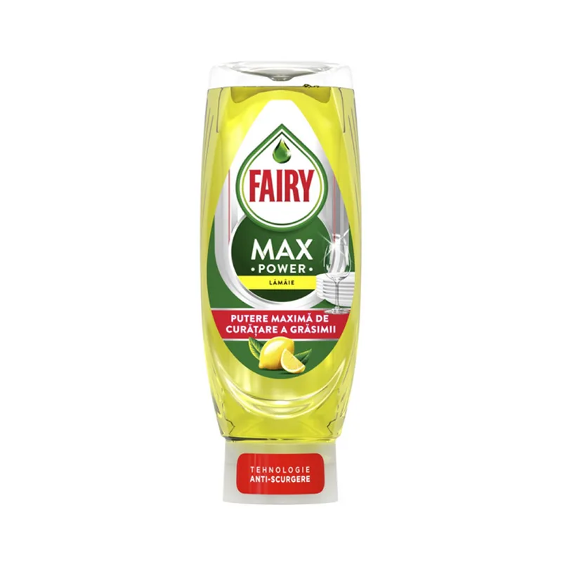 Fairy Max Power Lamaie Detergent De Vase 545Ml