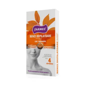 Farmec Benzi Depilatoare Pentru Fata Chic Cinnamon 20Buc