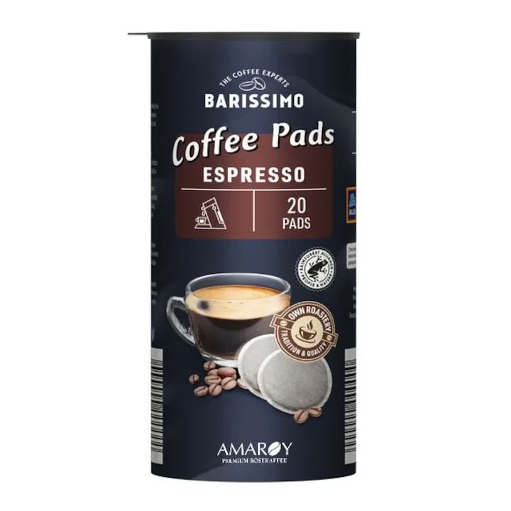 Amaroy Barissimo Pads Espresso 20 Buc 140 G