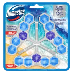 Domestos Power 5 Ocean Odorizant Toaleta 3X50G