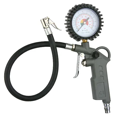 Pistol de umflat cu manometru 0-16 bar