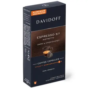 Davidoff Capsule Cafea Espresso 57 Compatibile Nespresso 10