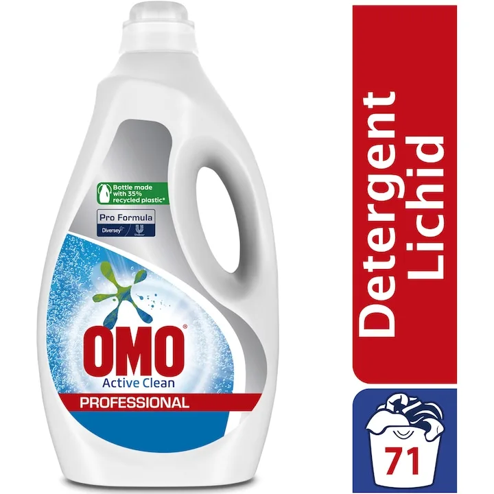 Detergent Rufe Lichid Automat Omo Professional Active Clean 5 L