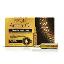 Fiole Concentrate Pentru Fata Si Gat Cu Ulei De Argan Si Complex Antioxidant – 7 X 2 Ml Revuele