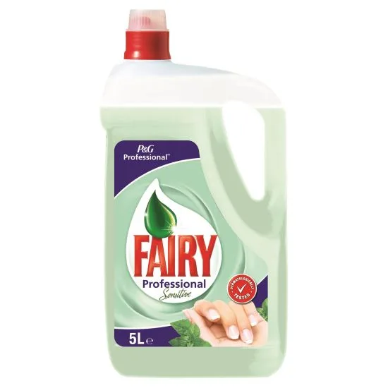 Detergent Vase Fairy Professional Sensitive 5 L