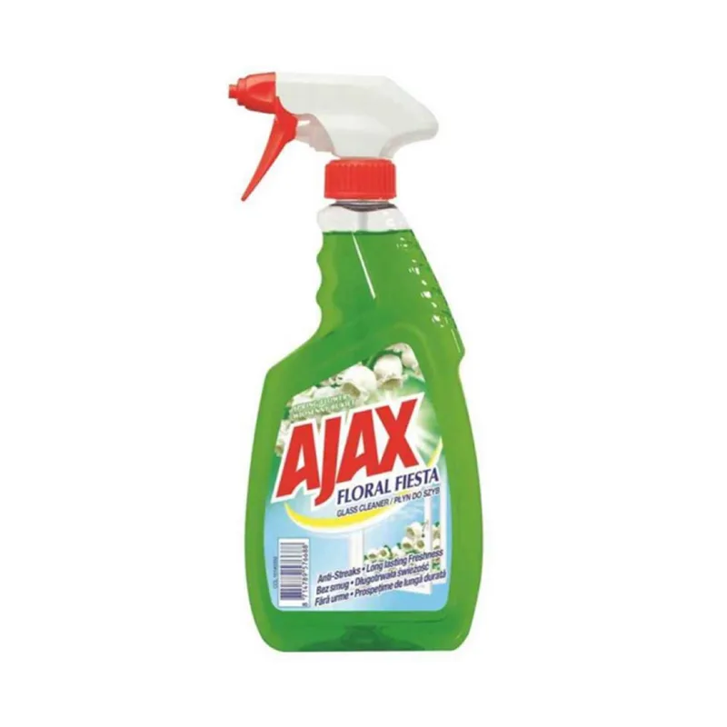 Ajax Floral Fiesta Glass Cleaner Green 500Ml