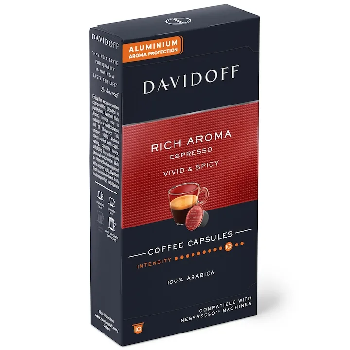 Davidoff Cafe Rich Aroma Espresso Capsule 10 Buc 55 G
