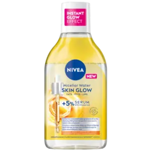 Nivea Skin Glow Apa Micelara Infuzata Cu Serum Cu Efect De Iluminare, 400 Ml