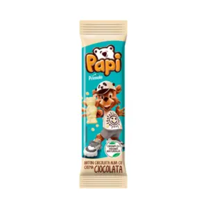 Primola Papi Baton Ciocolata Alba 25 G