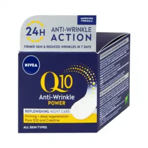 Crema De Noapte Antirid Nivea Q10 Power, 50 Ml