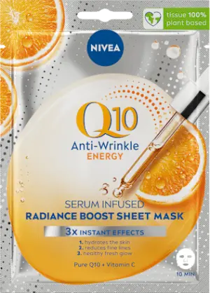 Masca Tip Servetel Nivea Q10 Energy 1 Buc