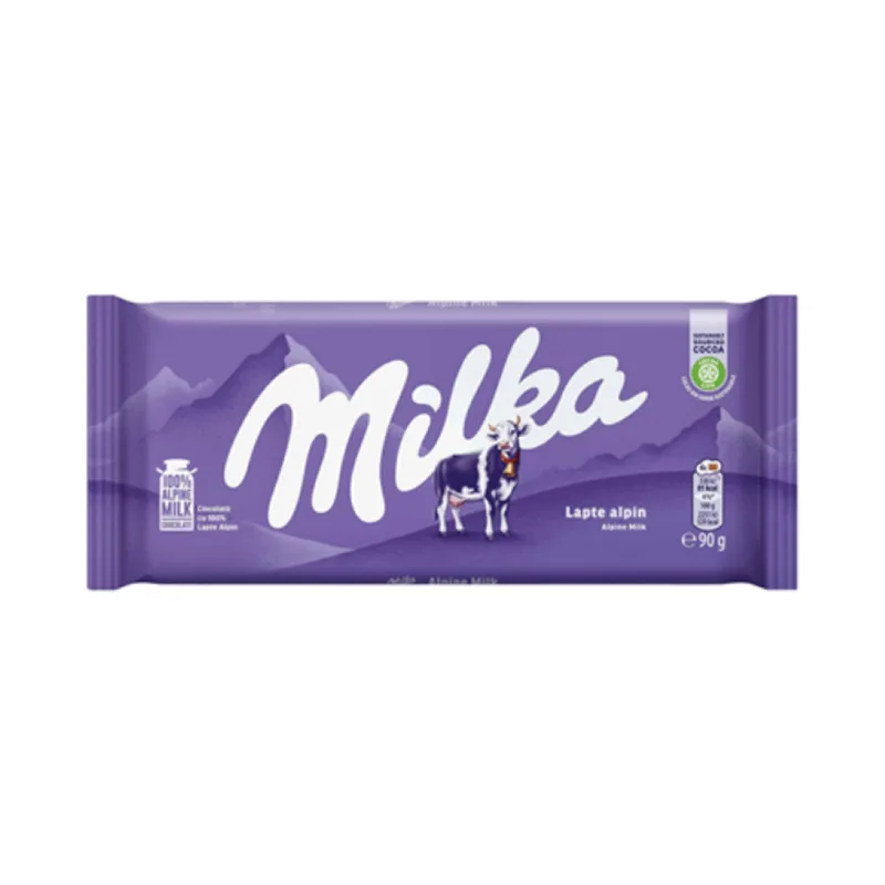 Milka Ciocolata Lapte Alpin 90 G