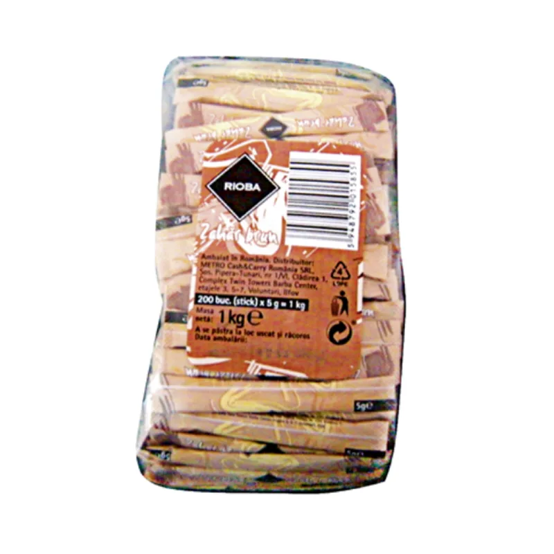 Rioba Zahar Brun Stick 1 Kg