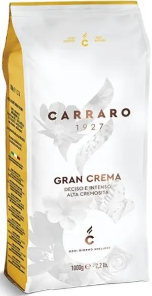 Carraro Gran Crema Cafea Boabe 1Kg