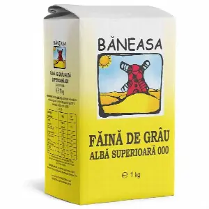 Baneasa Faina De Grau Alba Tip 000 1Kg