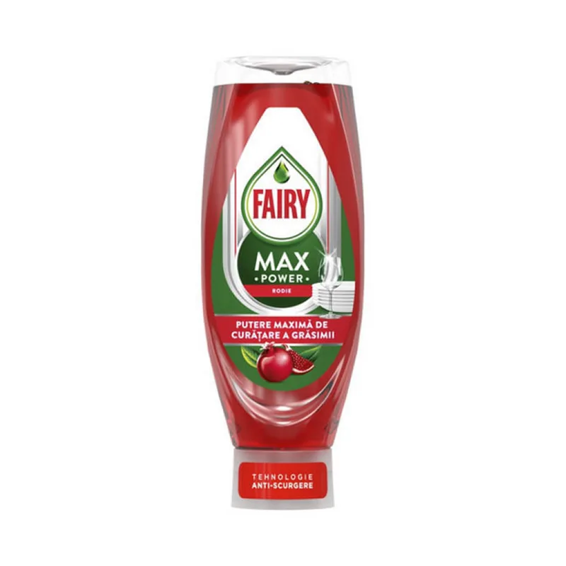 Fairy Max Power Rodie Detergent De Vase 545Ml