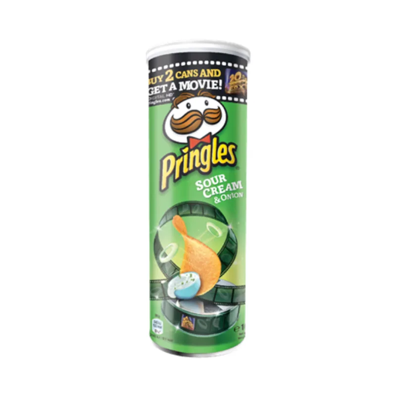 Pringles Chips Smanatana Ceapa 165 G