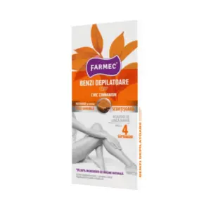 Farmec Benzi Depilatoare Pentru Corp Chic Cinnamon 16Buc