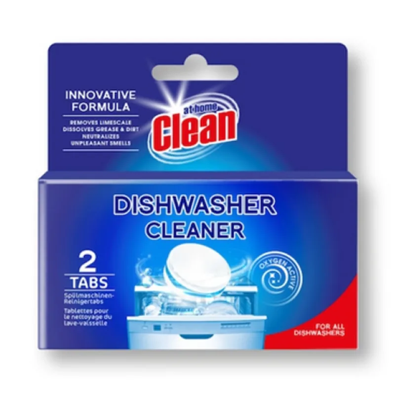 At Home Clean Tablete Curatare Masina Vase 2X40G
