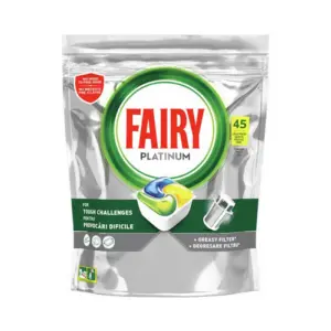 Fairy Platinum 45 Buc Pernite Pentru Masina De Spalat Vase