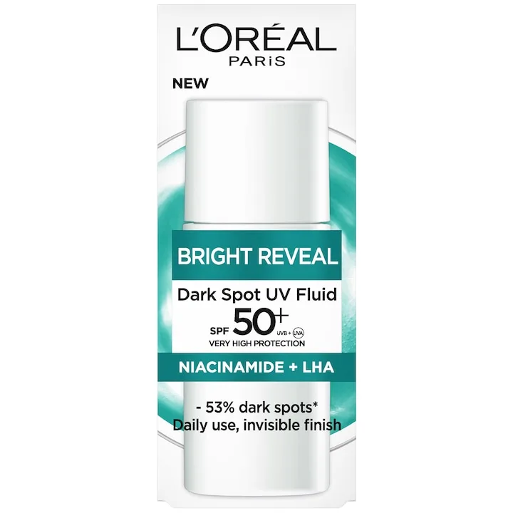 L’oréal Paris Bright Reveal Crema Anti-Pete Pigmentare Cu Spf50, 50 Ml