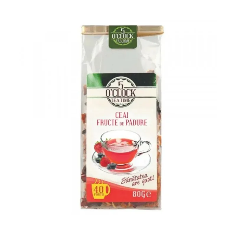 5 O Clock Tea Ceai Fructe Padure 80 G